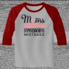 Raglan 3/4 Roundneck Shirt (Gray Body) Thumbnail