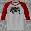 Raglan 3/4 Roundneck Shirt (Gray Body) Thumbnail